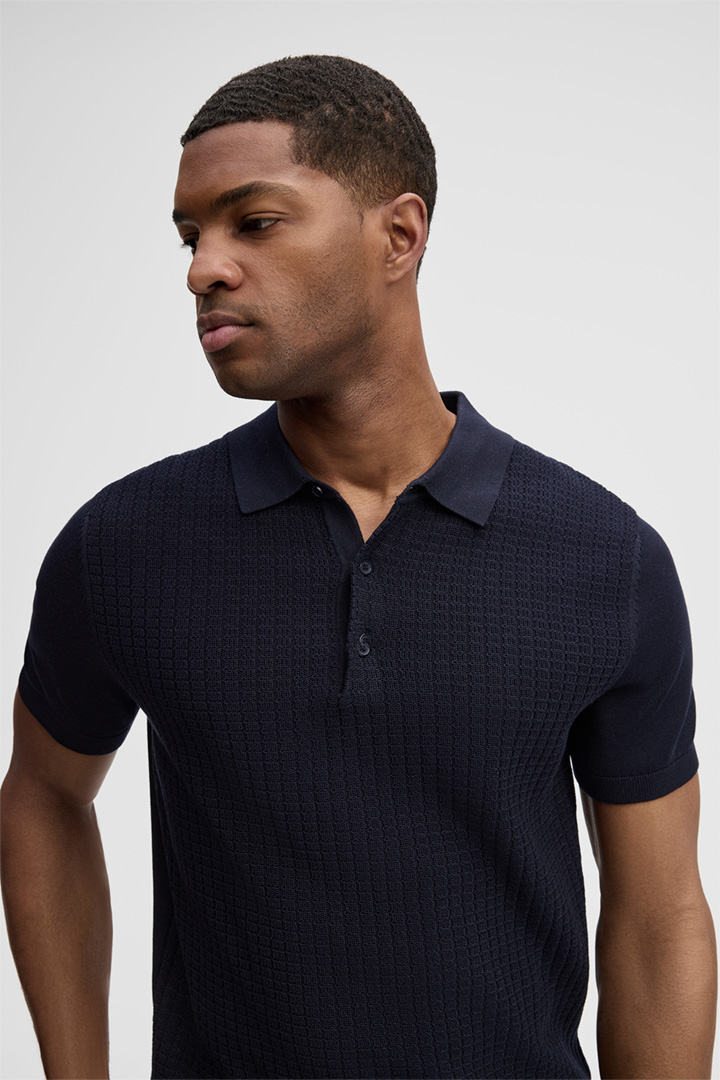 Polo strellson modèle adrian marine